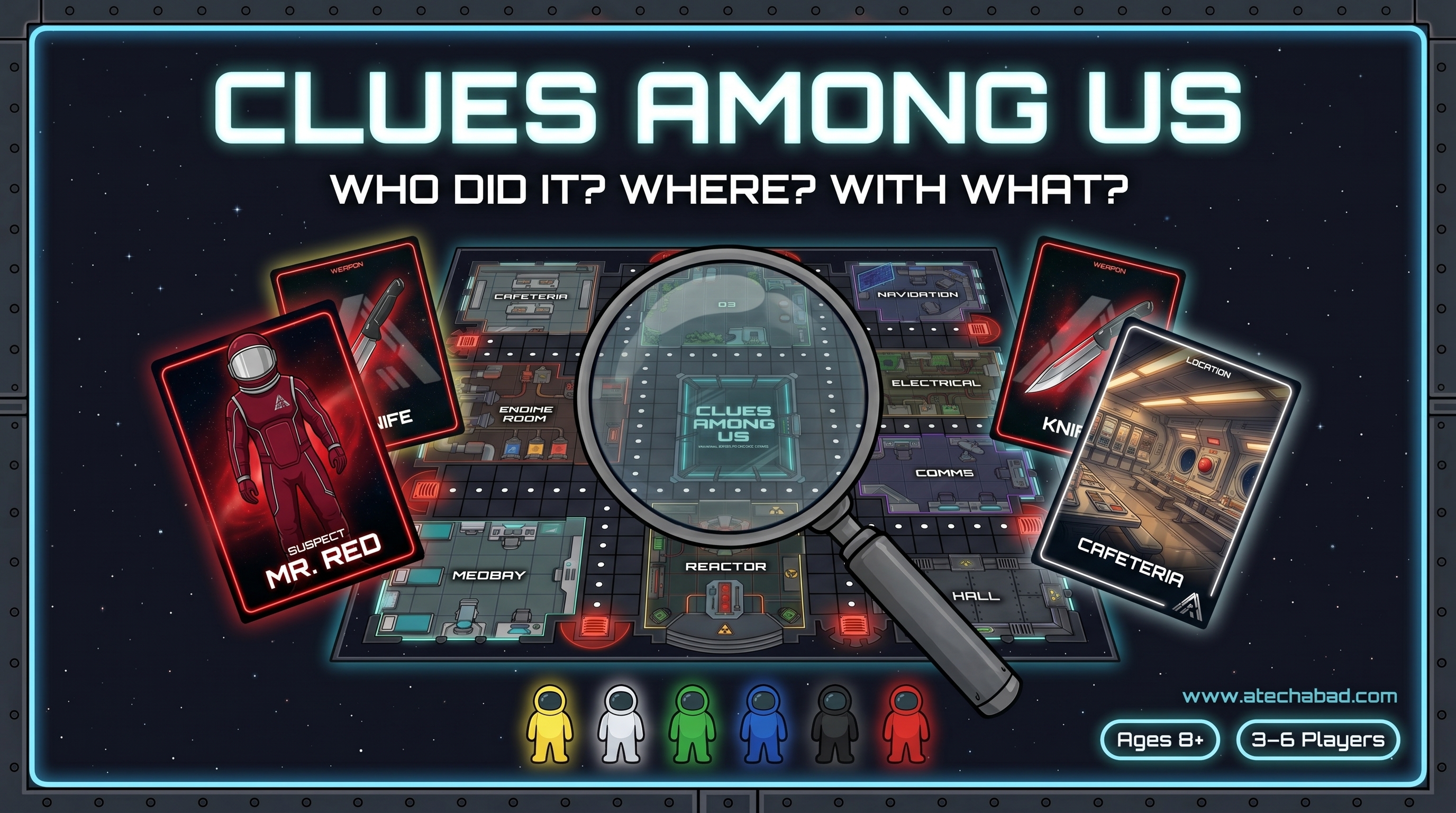 Clue Among Us | Unmask the Mystery, Catch the Culprit Before It’s Too Late!